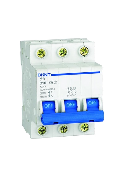 Chınt 186561 50A 3 Kutup C Tip 4.5Ka Otomatik Sigorta