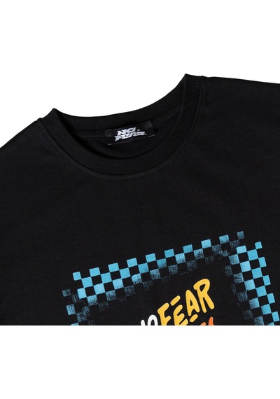 No Fear Erkek Çocuk Tshirt Nfr-b500319 Siyah