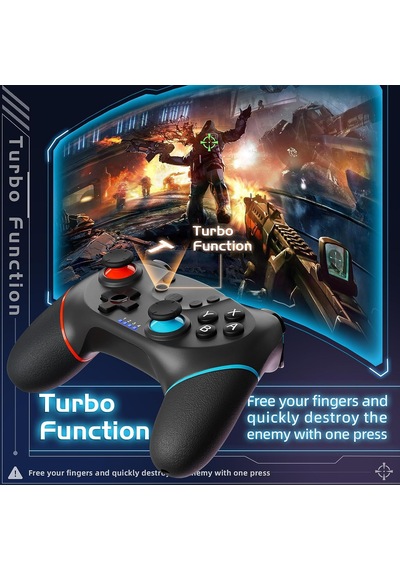 Kablosuz Pc Joystick Wireless Oyun Kolu Nintendo İçin Oyun Kolu S