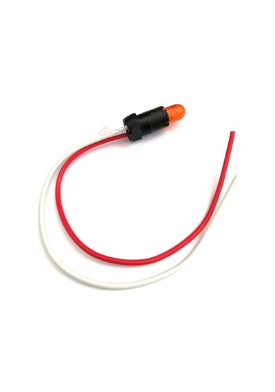 T10 Turuncu Ampul Ve Kablolu Duy 2 Adet 5W 12V Takım