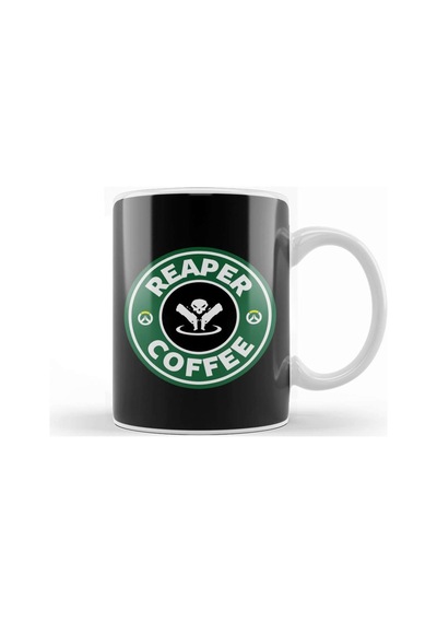 Reaper Coffee Overwatch Kupa Bardak Porselen Karışık