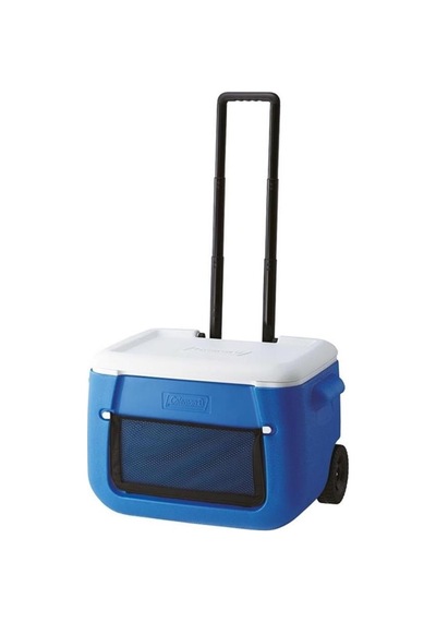 Coleman Poly-lite Wheeled Mesh 50 Qt 47.3lt Buzluk Mavi - Beyaz