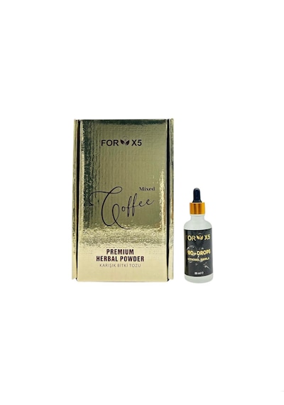 Coffee Bitkisel Kahve Karışımı Bitkisel Damla Karışımı Filtre