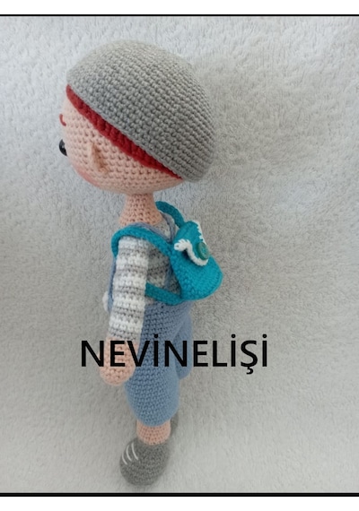 Amigurumi Ali Bebek Çok Renkli