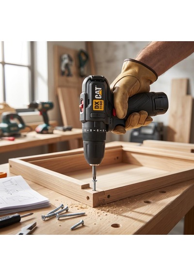 Cat Dx1160.1 12volt/2.0ah Li-ion Tek Akülü Kömürsüz Profesyonel Şarjlı Darbeli Matkap