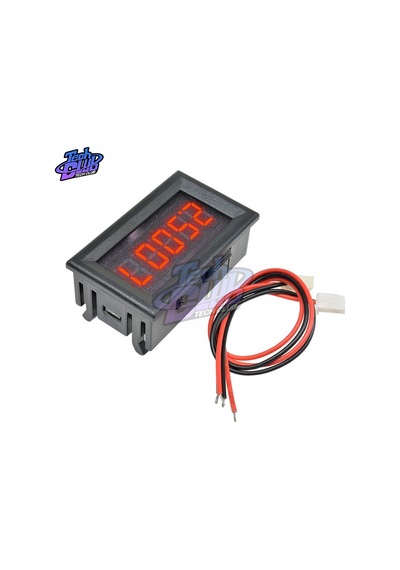 Kırmızı Mavi 100v 10a-dc 0- 100v Mini Dijital Voltmetre 10a Panel Amp Volt Gerilim Akım Cihazı Dedektörü Led Test Cihazı 43845677