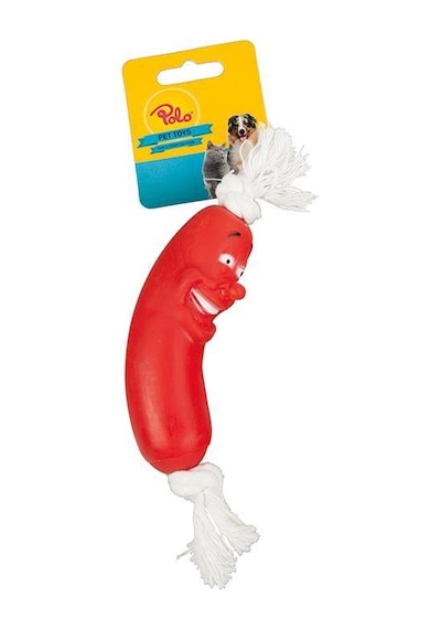 Polo Vinil Sosis İpli Oyuncak 10,5Cm
