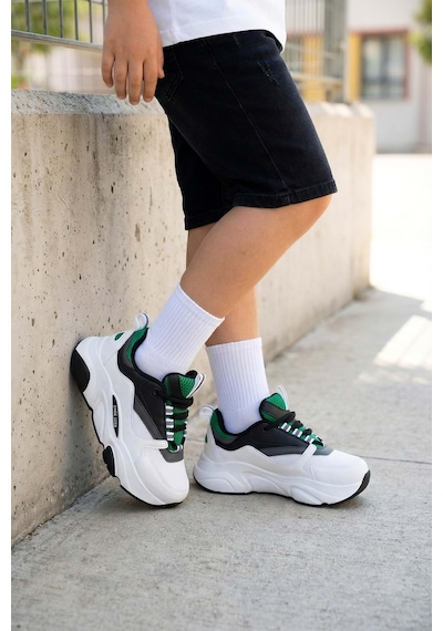 Dark Seer Kids Ds K 1838 Sneaker 2025 Kız Çocuk Beyaz-mavi