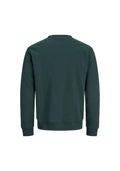 Jack & Jones Jack&jones 12298492 Jjaero Sweat Crew Neck Scarab Erkek Sweatshirt Yeşil