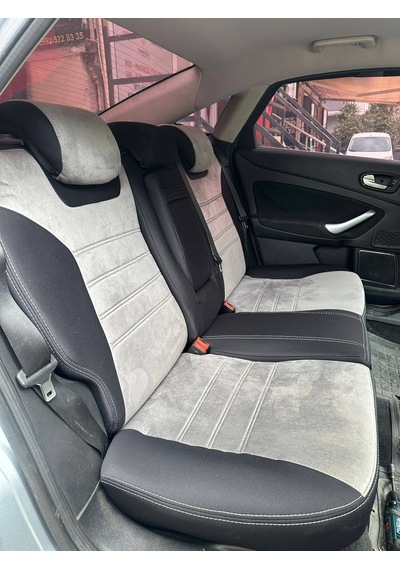Ford Mondeo Uyumlu Araca Özel Deri Oto Koltuk Kılıfı 158584 Siyah