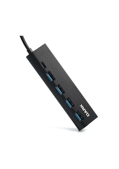 Dark Usb Type A To 1Xusb C Charge 4 Port Usb2.0 Hub Dk Ac Usb346 Switch