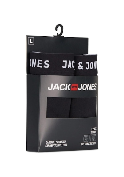 Jack & Jones Erkek Siyah 2 Li Boxer 12138235 001