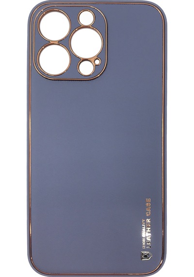 Nettech Apple Uyumlu iPhone 13 Pro Coco Leather Seri Arka Koruma Kılıf - Siyah Siyah