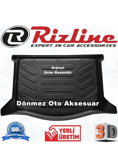 Honda Jazz 3D Bagaj Havuzu Paspası 2009 - 2015 Arası Rizline N11.1381