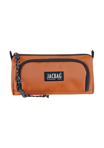 Jacbag Prime Xl-lastik Ayraçlı İki Bölmeli Kalem Kutusu Prime Xl-kiremit renkli