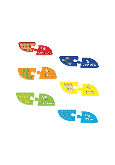 TıfılToys Eğitici Sayıları Öğreniyorum 40 Parça Çocuk Gelişim Ve Zeka Oyunu Puzzle Ve İngilizce Sayı Seti