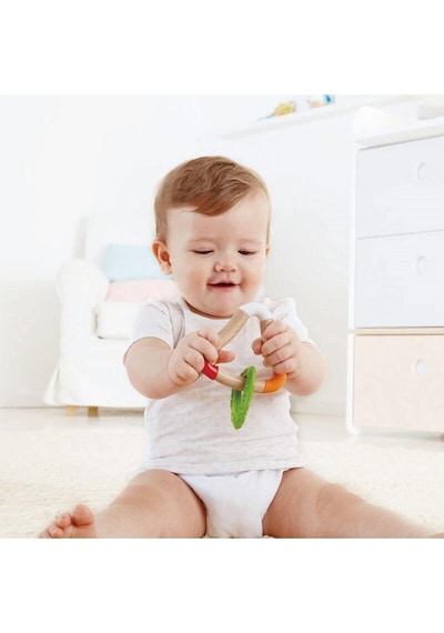 Hape Silikon Üçgen Dişlik Çok Renkli