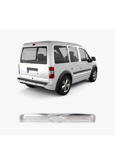 Ford Connect Uyumlu 2009-2014 Krom Bagaj Çıtası Paslanmaz Çelik
