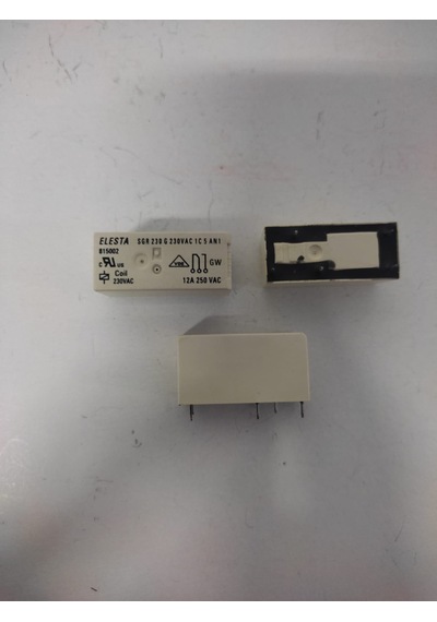 Sgr230g230vac1c5van1 230vac 12a 1c 5pın Elesta Güç Röle 2 Adet