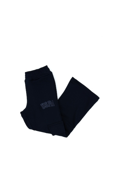 U.S. Polo Assn. Kız Çocuk Lacivert Cep Detaylı Parlak Baskılı Eşofman Altı 50316892-VR033