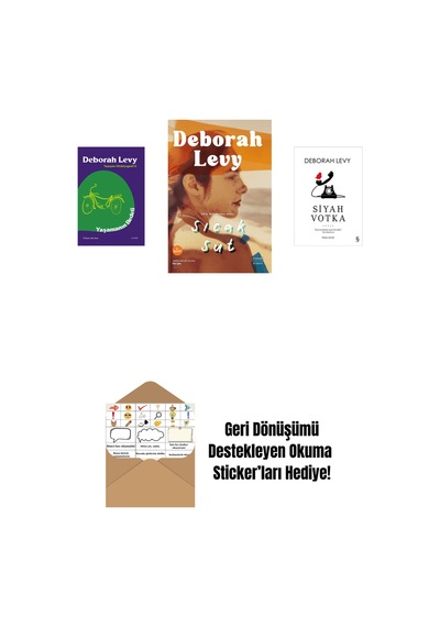 Yaşamanın Bedeli + Sıcak Süt + Siyah Votka + Okuma Sticker'ları