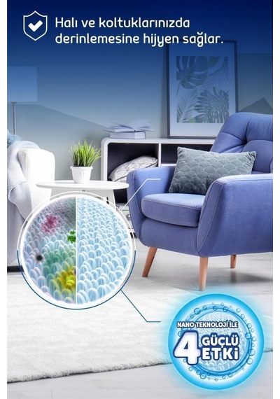 Fakir Elde Lavanta Teknolojili Halı Ve Koltuk Şampuanı 1000ml X 3 Adet 3'lü Set