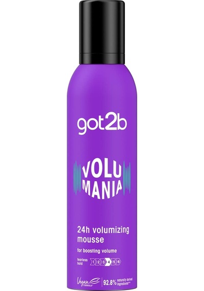 Volumania 24h Hacim Veren Köpük 250 Ml, Saç Şekillendirici Köpük, Hacim Artırıcı Saç Köpüğü, Güçlü Tutuş, Vegan Formül
