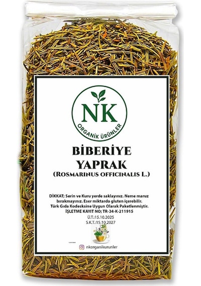 Biberiye Doğal Rosmarinus Officinalis L. 1kg