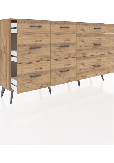 Arges Konsol 9 Çekmeceli 176x30x99 Çam-çam Atlas Çam - Atlas Çam Arges Konsol 9 Çekmeceli 176x30x99 Çam-çam Atlas Çam - Atlas Çam