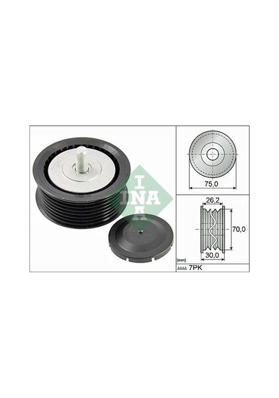Ina 532080010 V Kayış Gergi Rulmanı 94810211900