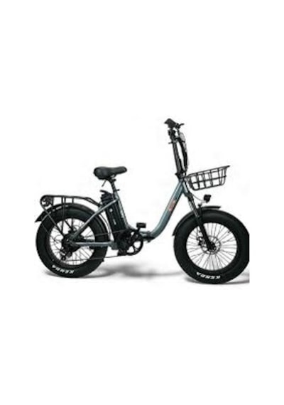 Alba Fold S Elektrikli Bisiklet 13 Ah Pil Disk Fren -kalın Lastik- Gaz Kollu Antrasit