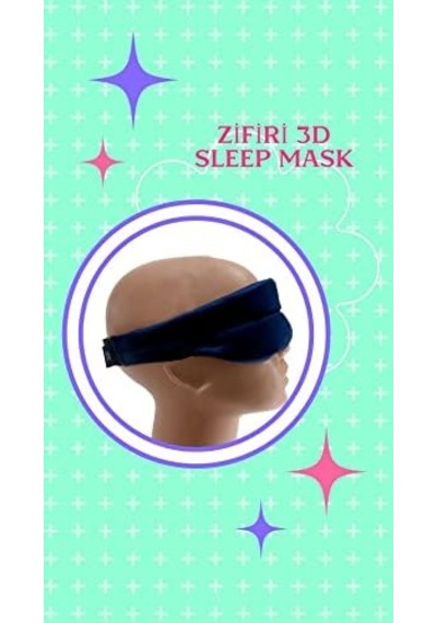 Zifiri 3d Sleep Mask Uyku Bandı