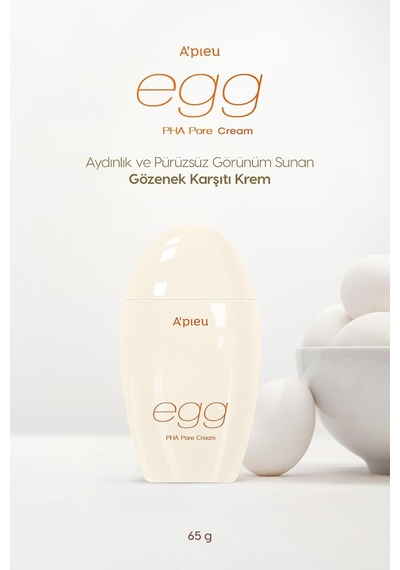 A'pıeu Egg Pha Pore Cream Gözenek Karşıtı Yüz Kremi, 8090