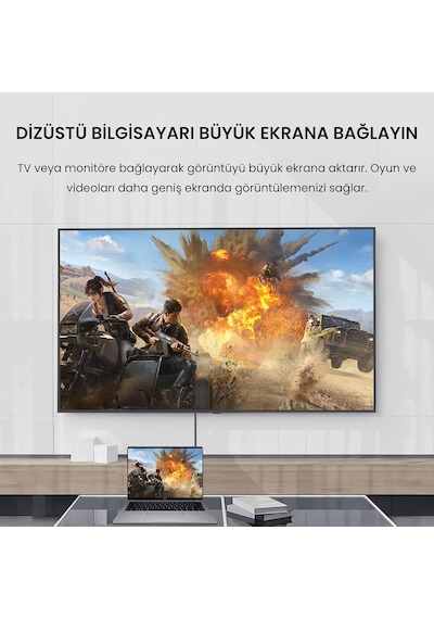 Mini Displayport Dp To Vga Full Hd 1080p 60hz Çevirici Dönüştürücü Adaptör