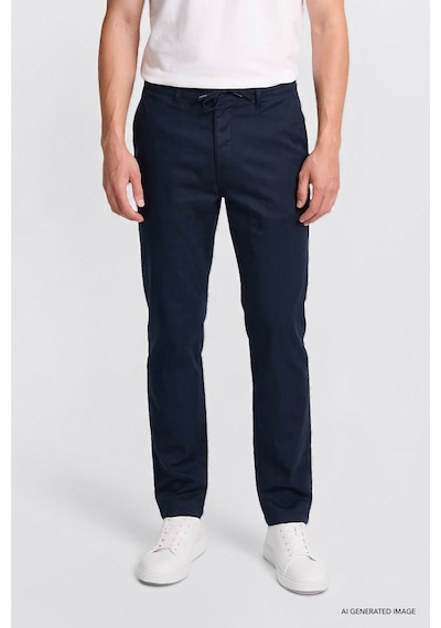 Lee Yumuşak Dokulu Slim Fit Esnek Erkek Chino Pantolon L2620158410 Lacivert