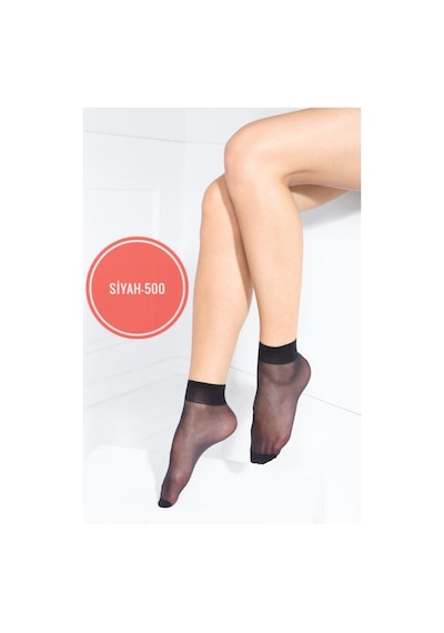 Rossey Parlak Fit(15D) Soket Çorap (12 Çift)