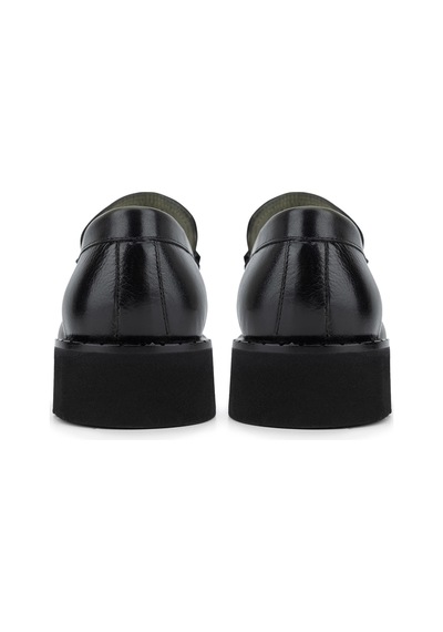 Tamer Tanca Erkek Hakiki Deri Yeşil Loafer Ayakkabı 987 231 Erk Ayk Sk25-26 Olıve Yeşil