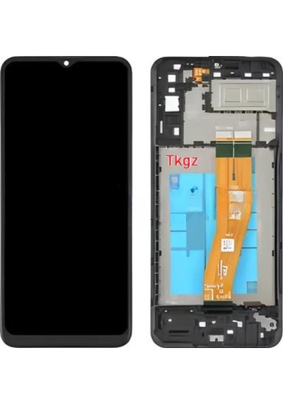 Tkgz - Samsung Galaxy A04e - Sm-a042 Uyumlu Lcd Ekran Dokunmatik Servis Çıtalı