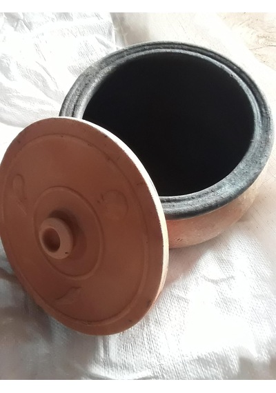 Yıldız Büyük Boy Toprak Güveç Kap, Tencere 26 12 Cm, Tava-fırın Tepsi, Terracotta Diğer
