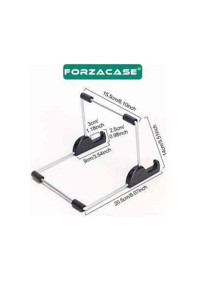Forzacase Xiaomi Redmi Pad Se İle Uyumlu Bluetooth Kablosuz Klavye Mouse + Tablet Standı - Fc1088 -