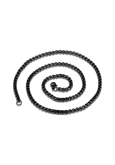 Chavin 75 Cm. Uzun Siyah 2 Mm. Erkek Çelik Zincir Df17 (478255367)