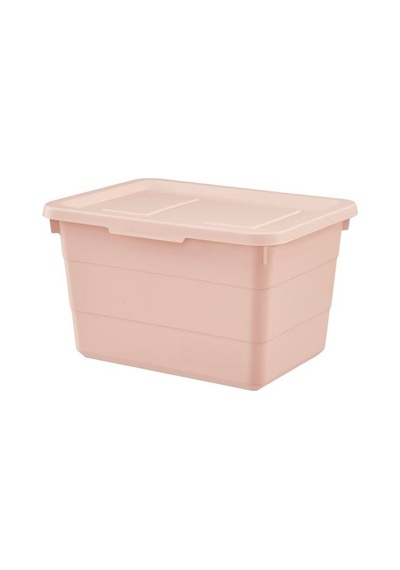 Ikea Sockerbıt Kapaklı Kutu, Pembe, 19x26x15 Cm