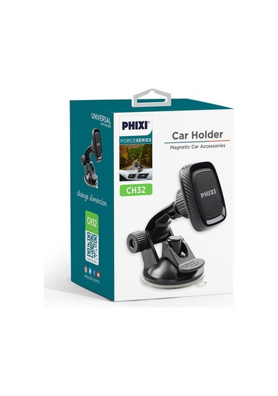 Phixi Force Ch32 Mıknatıslı 360 Araç Tutucu-357
