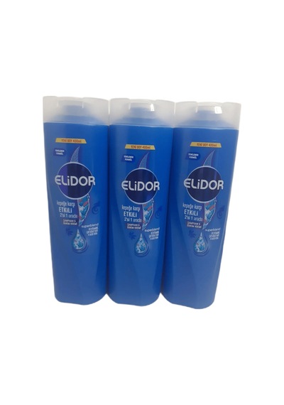 Kepeğe Karşı Etkili Şampuan 2 Si 1 Arada 400 Ml X 3 Adet
