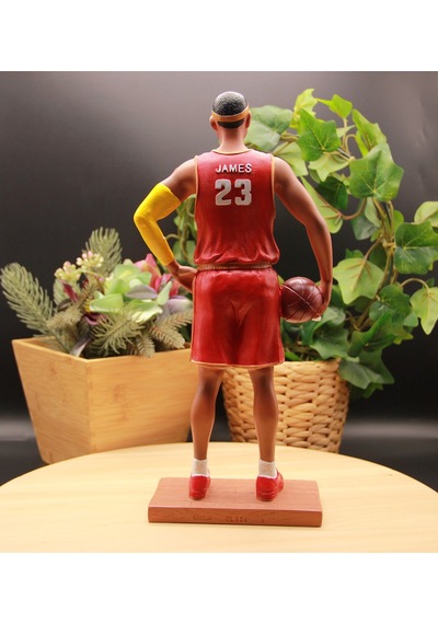 Lebron James 23 Numara Efsane Mega Boy Basketbolcu Biblosu - Kırmızı Forma