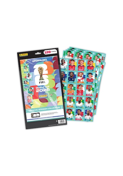 Panini Fıfa World Cup 2026 Update Set 120 Sticker Resmi Dünya Kupası Güncelleme Koleksiyonu