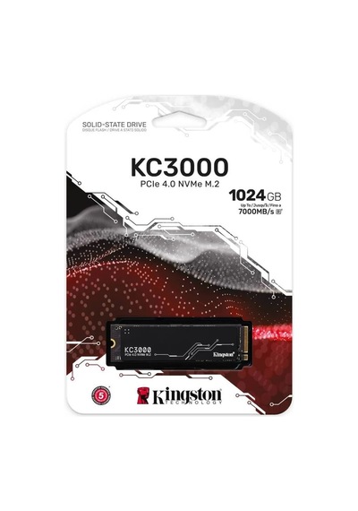 Kingston 1tb Kc3000 Nvme Gen4 Okuma 7000mb-yazma 6000mb M.2 Ssd