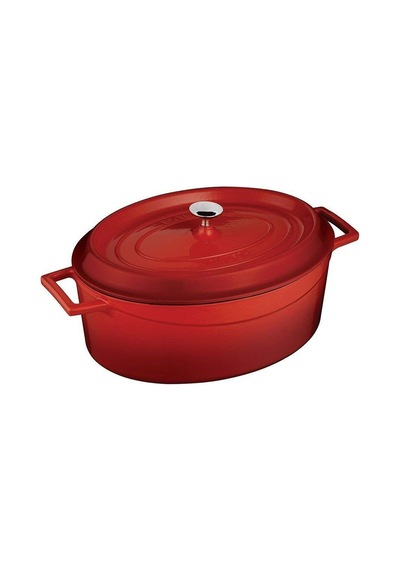 Oval Döküm 21x27 Cm Tencere Kırmızı Lvotc27k2r Çok Renkli