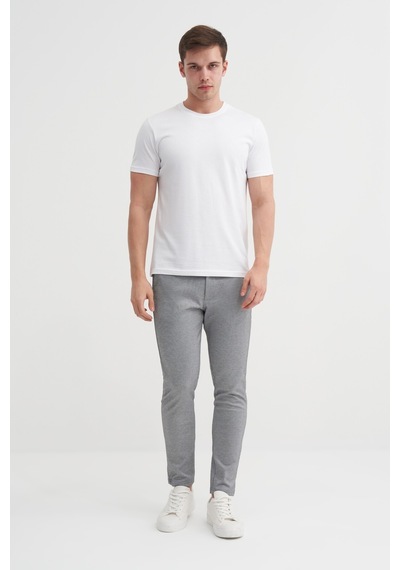 Cazador Basic Süprem Erkek T-shirt 46230 Beyaz