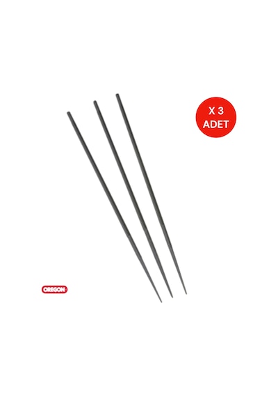 Oregon Zincir Eğesi 7/32 5.5 Mm 3 Lü Paket Motorlu Testere Zincir Bileme Eğesi